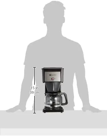 Velocity Brew 10-Cup Home Coffee Brewer, Black