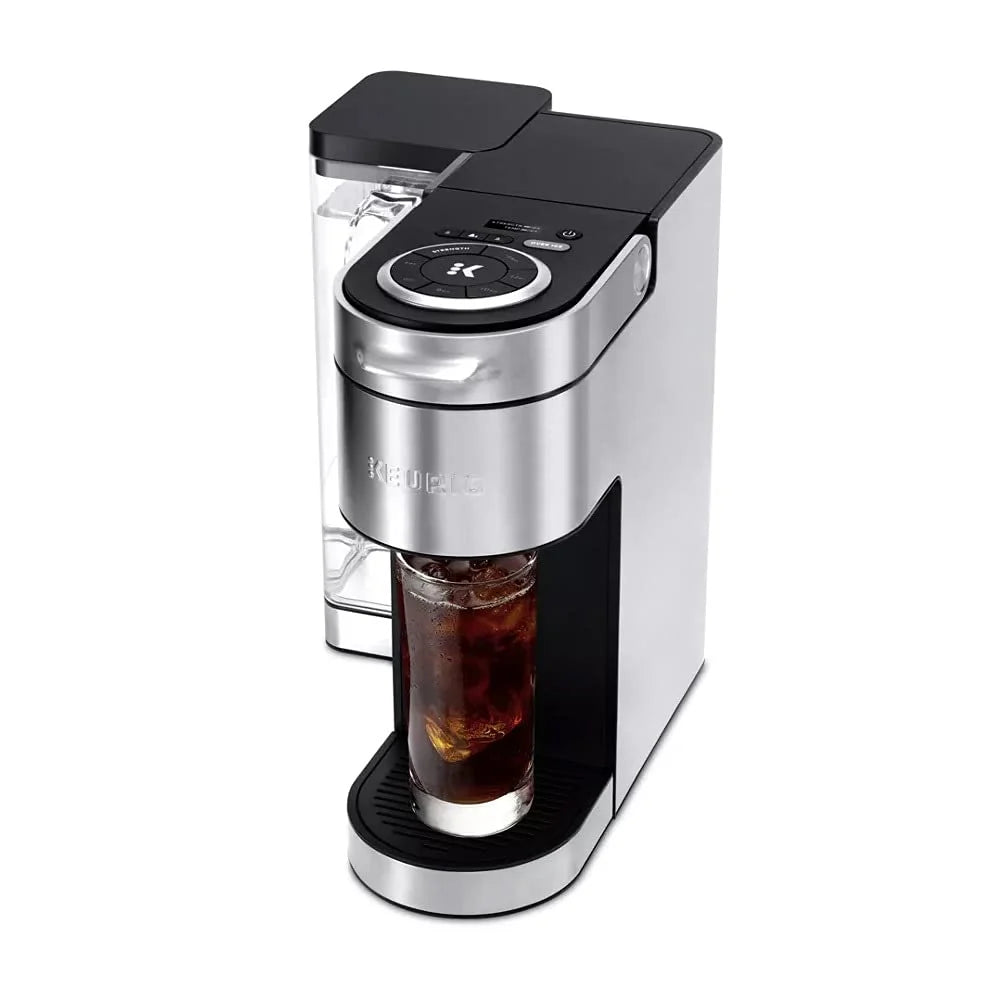 Keurig K-Supreme Plus C Single Serve Coffee Maker with Multi-stream Technology Incudes 15 K-Cup Pods, Water Filter + Handle, My K-Cupu00ae Universal Reusable Coffee Filter