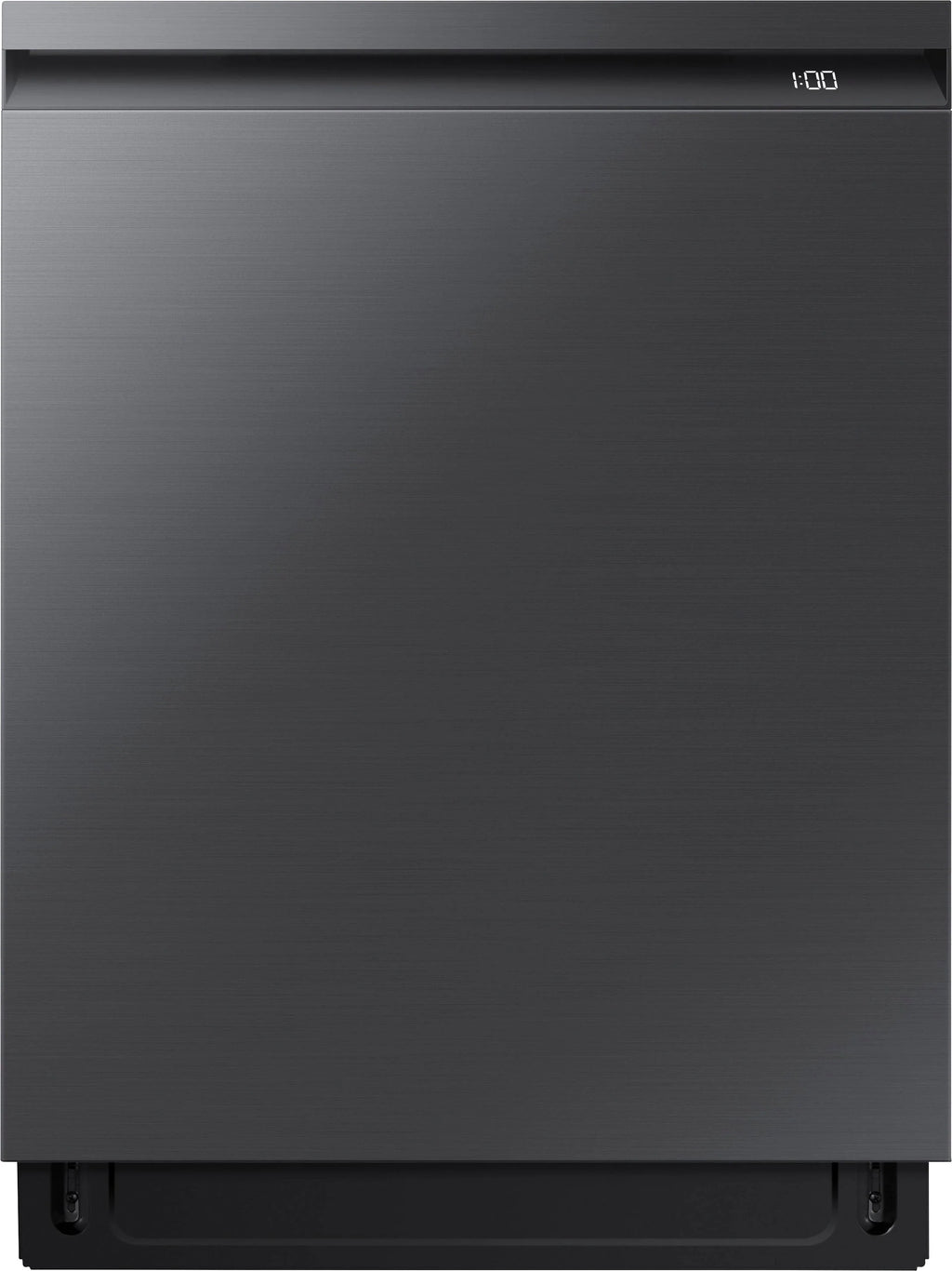Samsung - Smart 42dBA Dishwasher with StormWash+ and Smart Dry - Black stainless steel