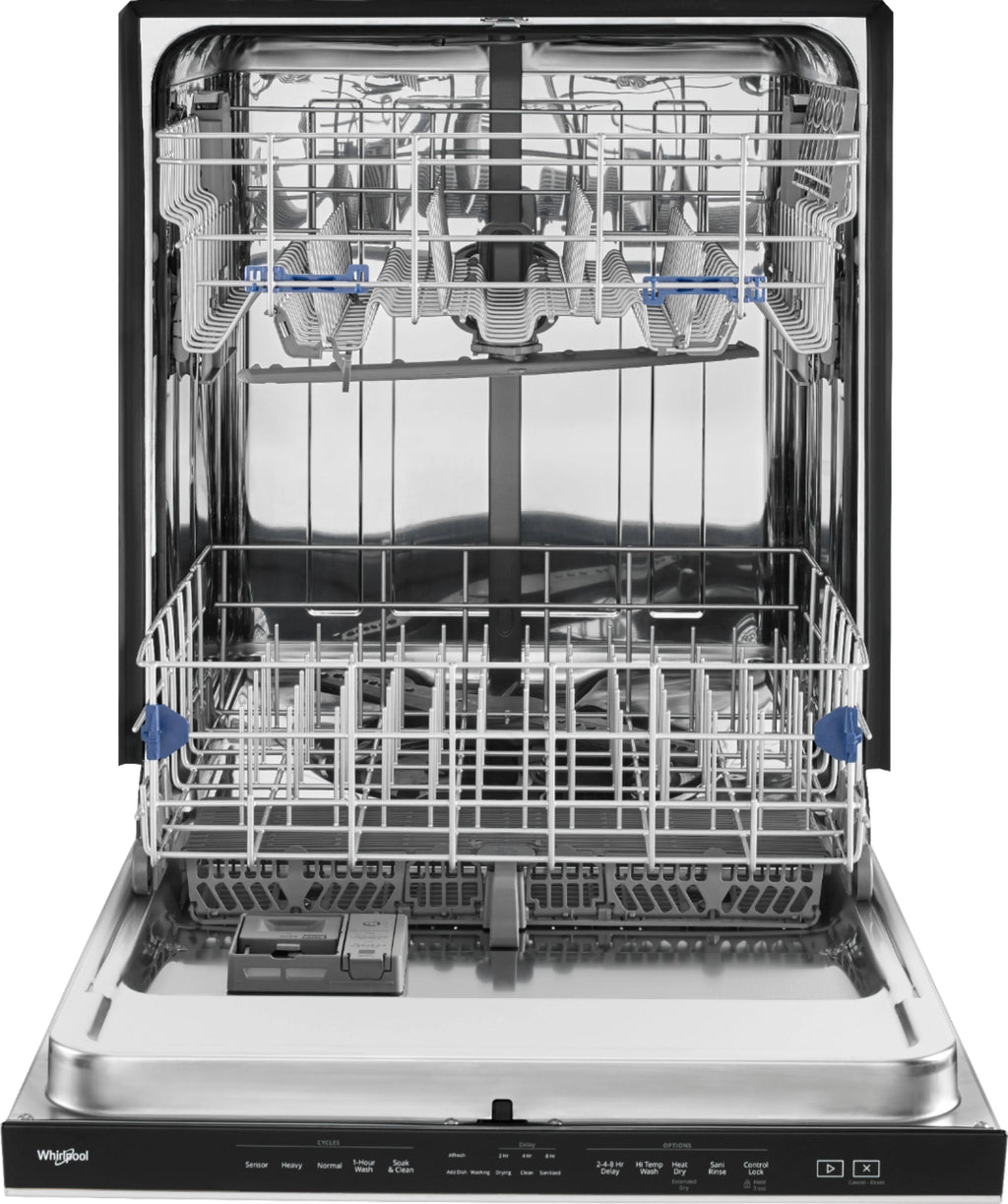 Whirlpool - 24 Built-In Dishwasher - Stainless steel