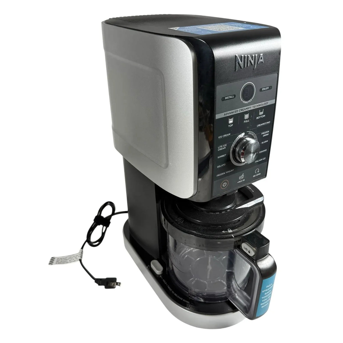 Ninja CREAMi Deluxe 11-in-1 XL Ice Cream Maker with Two 24-Oz Pints - NC501