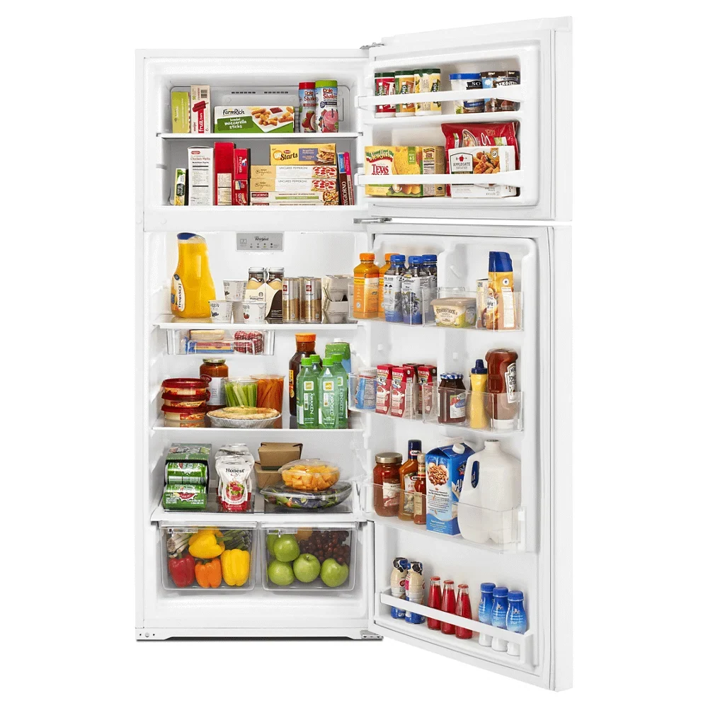 Whirlpool Wrt518szf 28 Wide 17.6 Cu. Ft. Top Mount Refrigerator - White