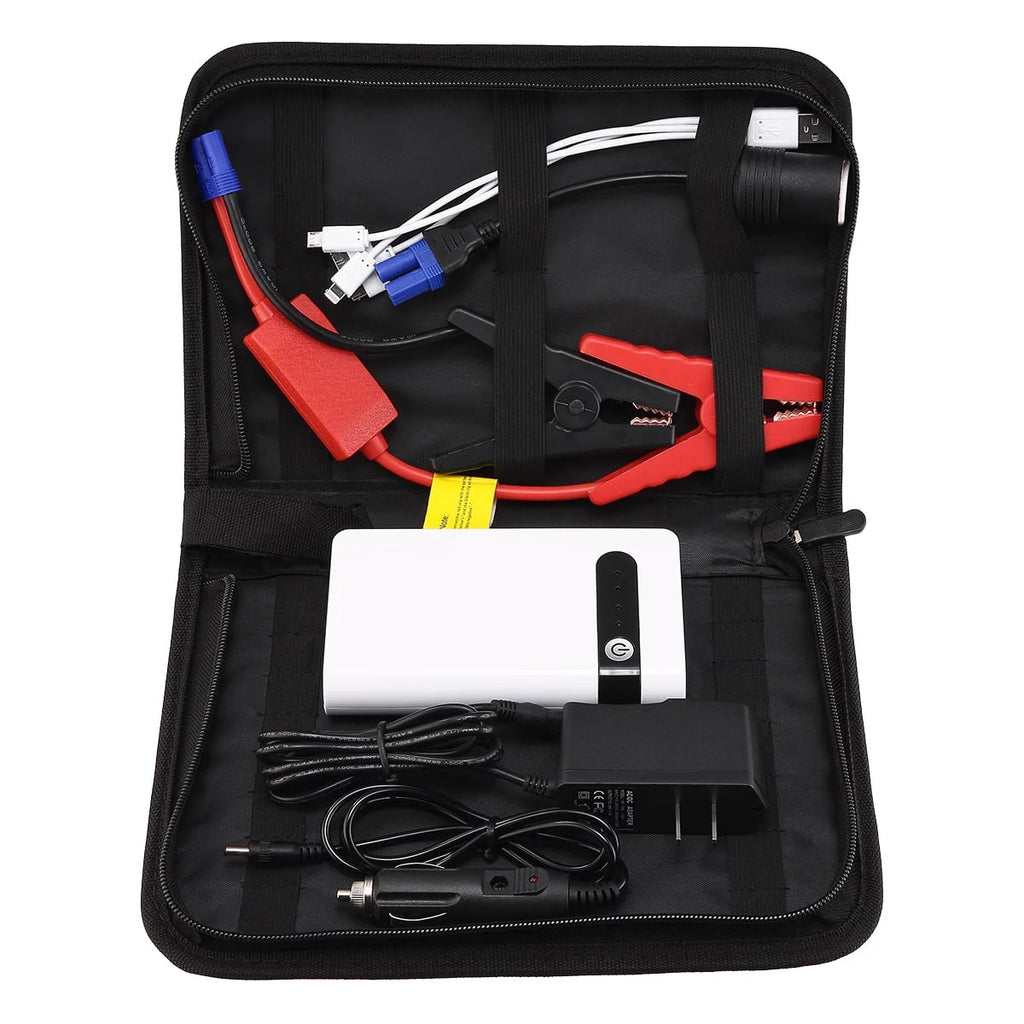 Car Battery Jumper Starter, 2-Pack 12V Auto Engine Battery Pack 400A Peak Portable Charger