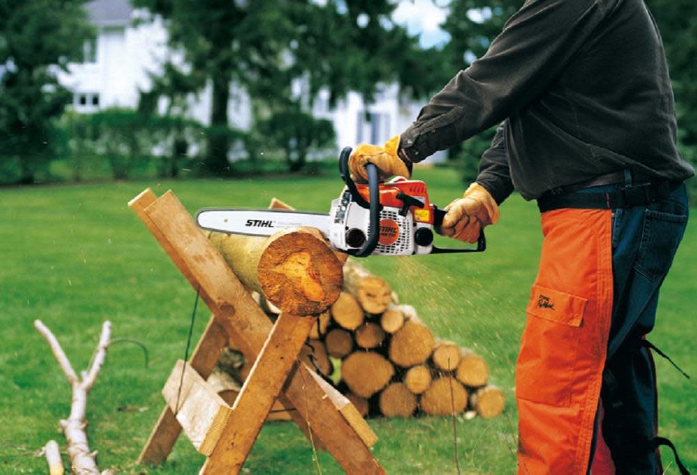 MS 170 Lightweight Gas Powered Chainsaw 16 In