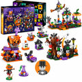 Brick Building Advent Calendar with 24 Halloween Themed Builds and Step-by-Step Instructions