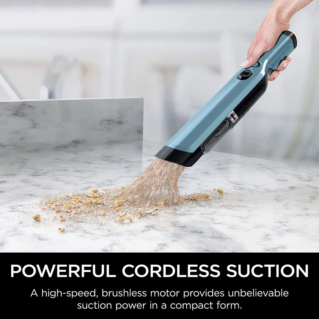 Shark WANDVAC Cordless Hand Vac Lightweight and Portable at 1.4 lbs. with Powerful Suction， Charging Dock， One-Touch Empty for Car and Home， Cove