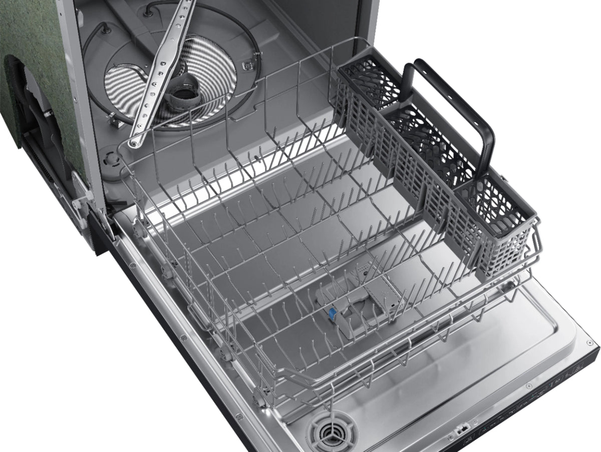 Samsung - 24 Top Control Built-In Dishwasher - Black