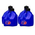 VP Fuel Containers VPF4182-CA-CASE 3 gal Square Motorsports Jug - Blue - Case of 4