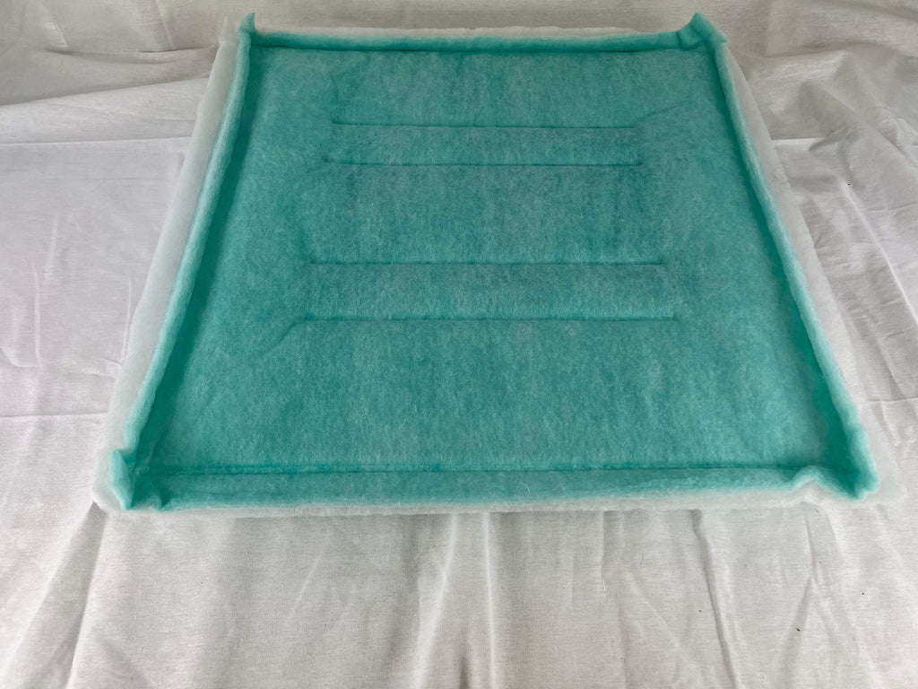 wioboy Paint Spray Booth Tacky Intake Filter Pad 20 x 20 (24 Pack), Series 55 (Internal Wire)
