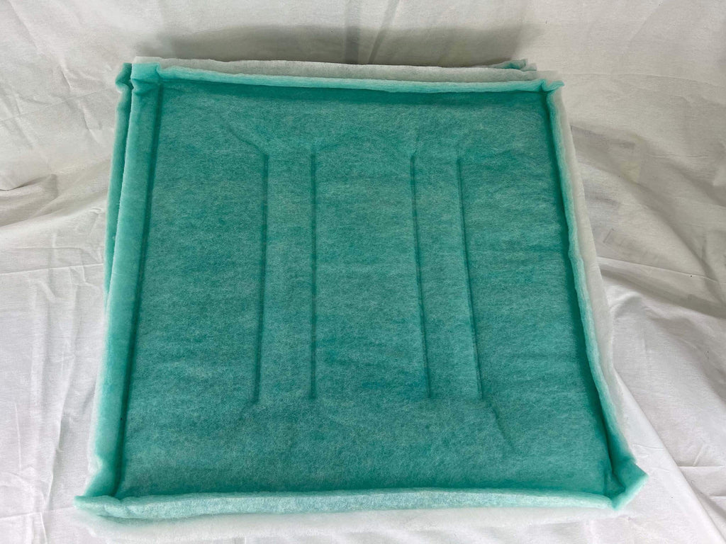 wioboy Paint Spray Booth Tacky Intake Filter Pad 20 x 20 (24 Pack), Series 55 (Internal Wire)