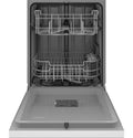 GE - Front Control Built-In Dishwasher, 52 dBA - White