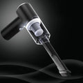 Handheld Wet and Dry Vacuum with Crevice and Brush Attachments, LED  Light