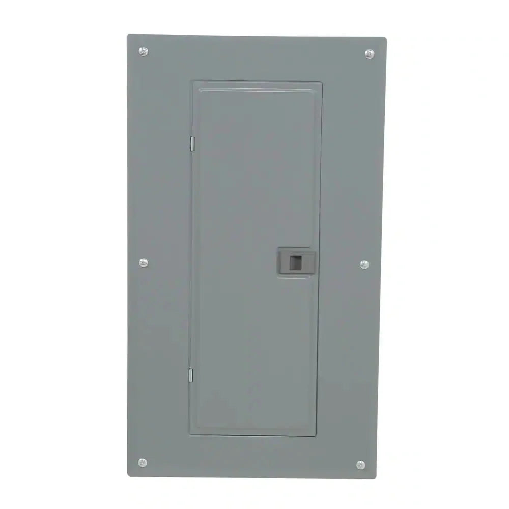 Square D Homeline 100 Amp 24-Space 48-Circuit Indoor Main Breaker Plug-On Neutral Load Center With Cover(HOM2448M100PCVP)