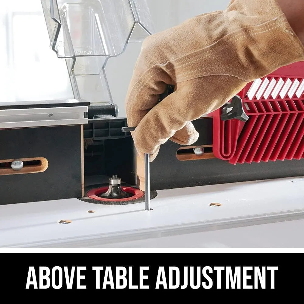 RT1323-01 Router Table and 10Amp Fixed Base Router Kit