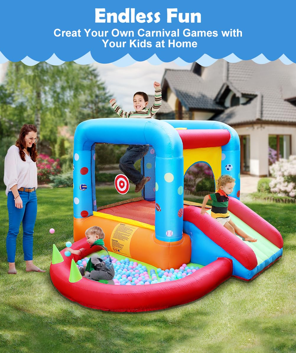 Step4Fun Inflatable Toddlers Backyard Playhouse