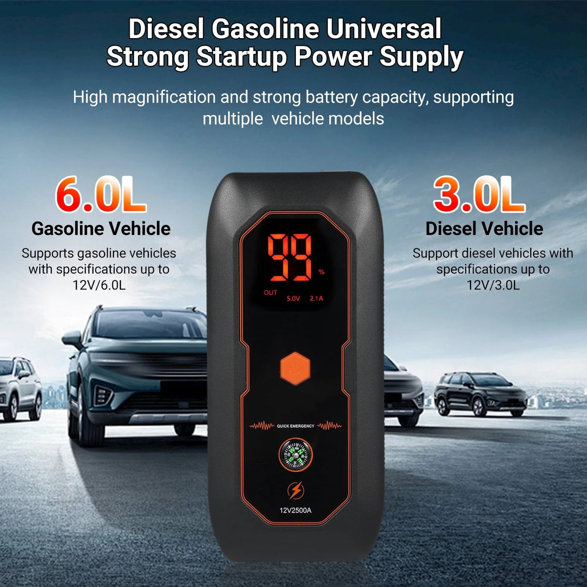 Lepmerk Emergency supply,Supplyauto Portable Car Jump 600a Peak Current 8000mah Supply Portable 12v Supply Car Auto Portable Jump With 600a Situations And Adventures Dn18bank