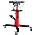 BENTISM Transmission Jack 1100 lbs 2-Stage Hydraulic High Lift Vertical Telescopic,Red