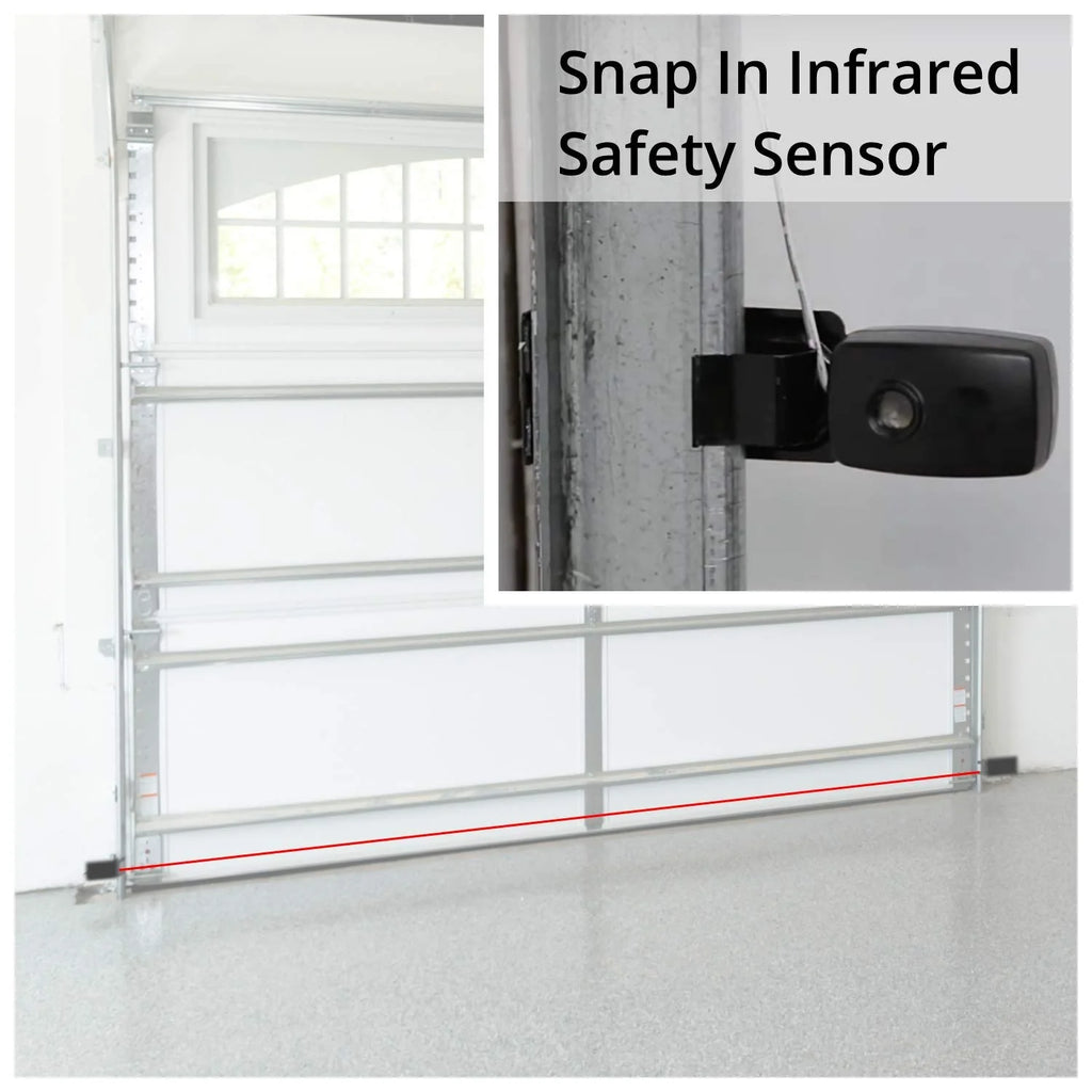 Atoms ATR-1622CK by Skylink 1/2HPF Garage Door Opener with Extremely Quiet DC Motor, Chain Drive and Wireless Keypad