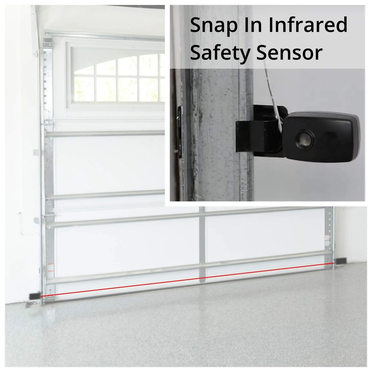 Atoms ATR-1622CK by Skylink 1/2HPF Garage Door Opener with Extremely Quiet DC Motor, Chain Drive and Wireless Keypad