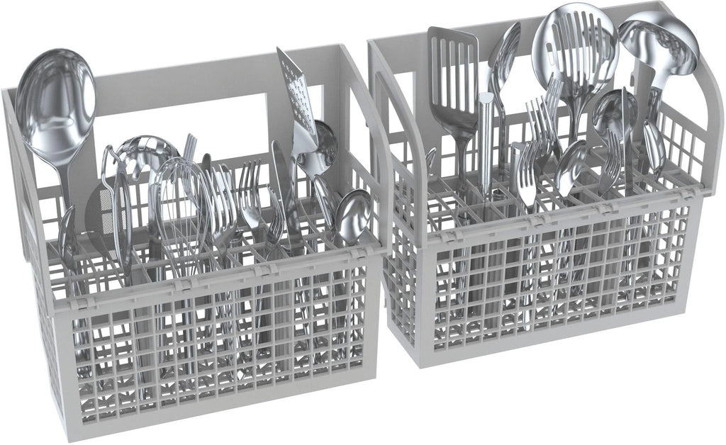 Bosch - 800 Series 24 Top Control Built-In Dishwasher with CrystalDry, Stainless Steel Tub, 3rd Rack, 42 dBa - Stainless steel