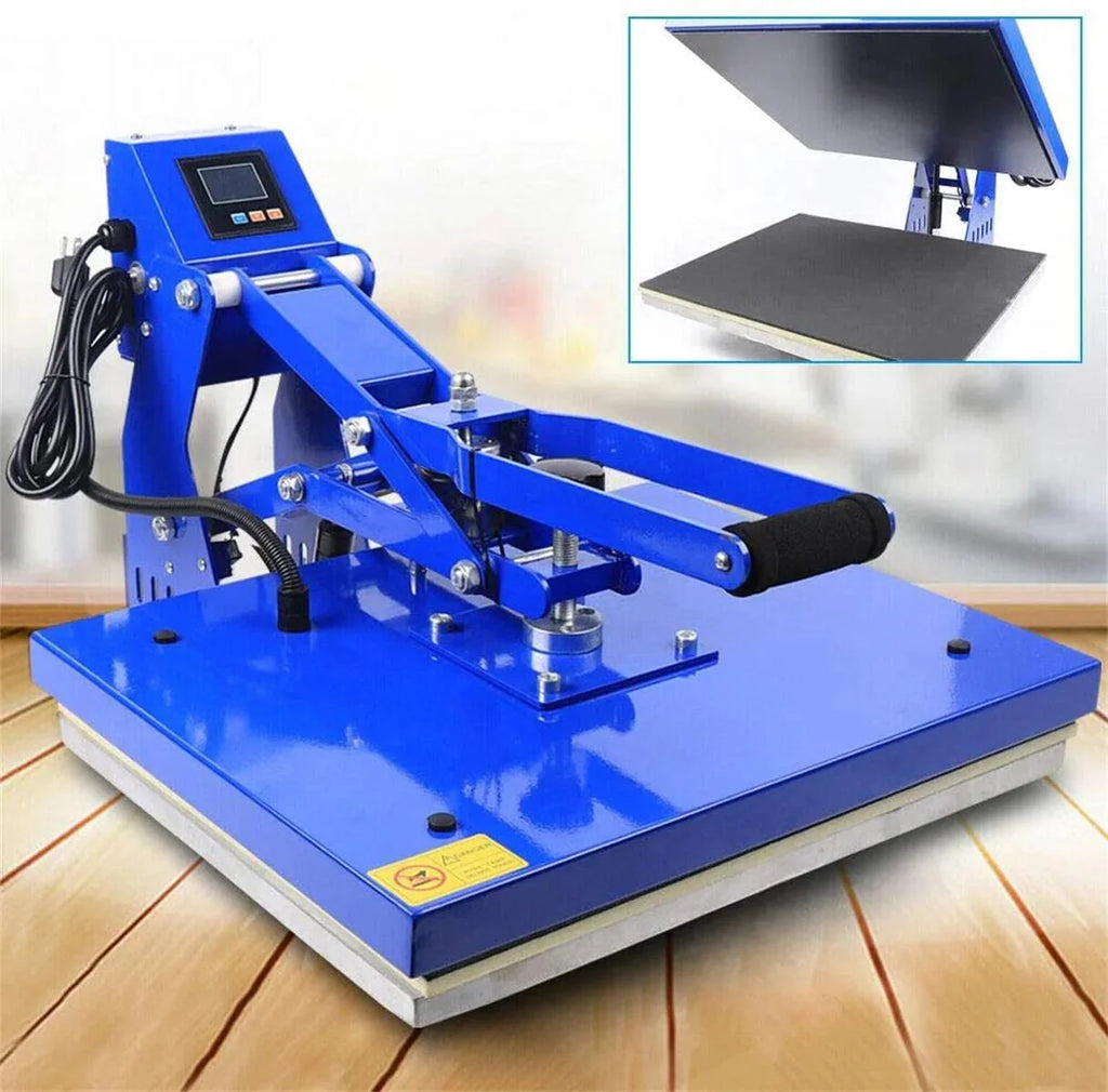 WUZSTAR Auto Open Heat Press Transfer,Clamshell Base T-shirt Sublimation Machine 16x20