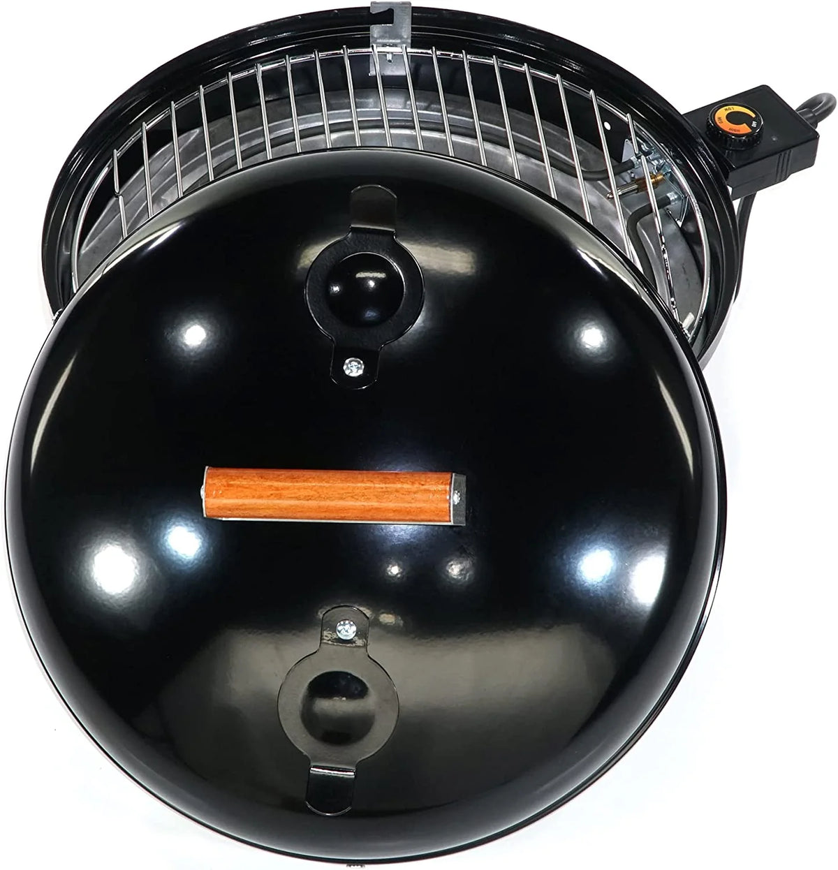 Americana 2120.4.131 Lock 'n Go Portable Electric Grill in Black