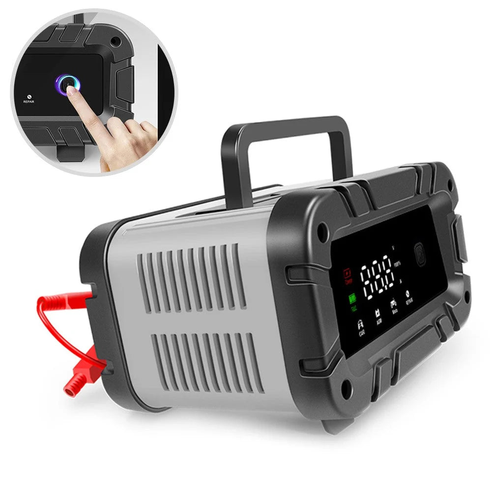 Car and Motorcycle Battery Charger 12V/6A Intelligent Pulse Repair Charger