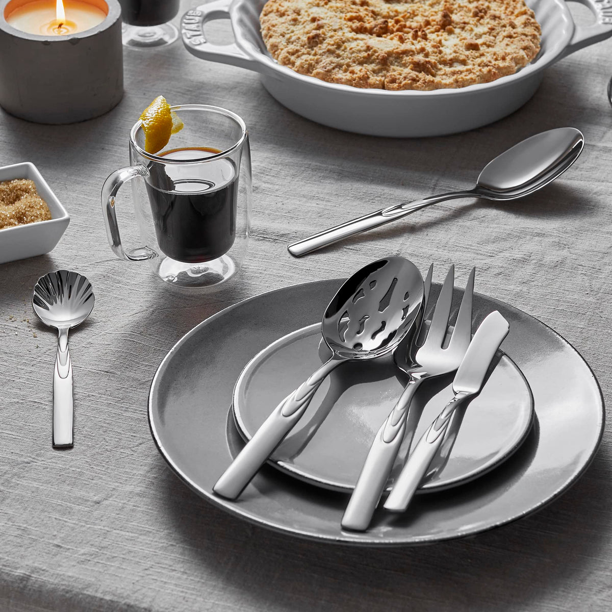 J Henckels Classic 45 Piece Flatware