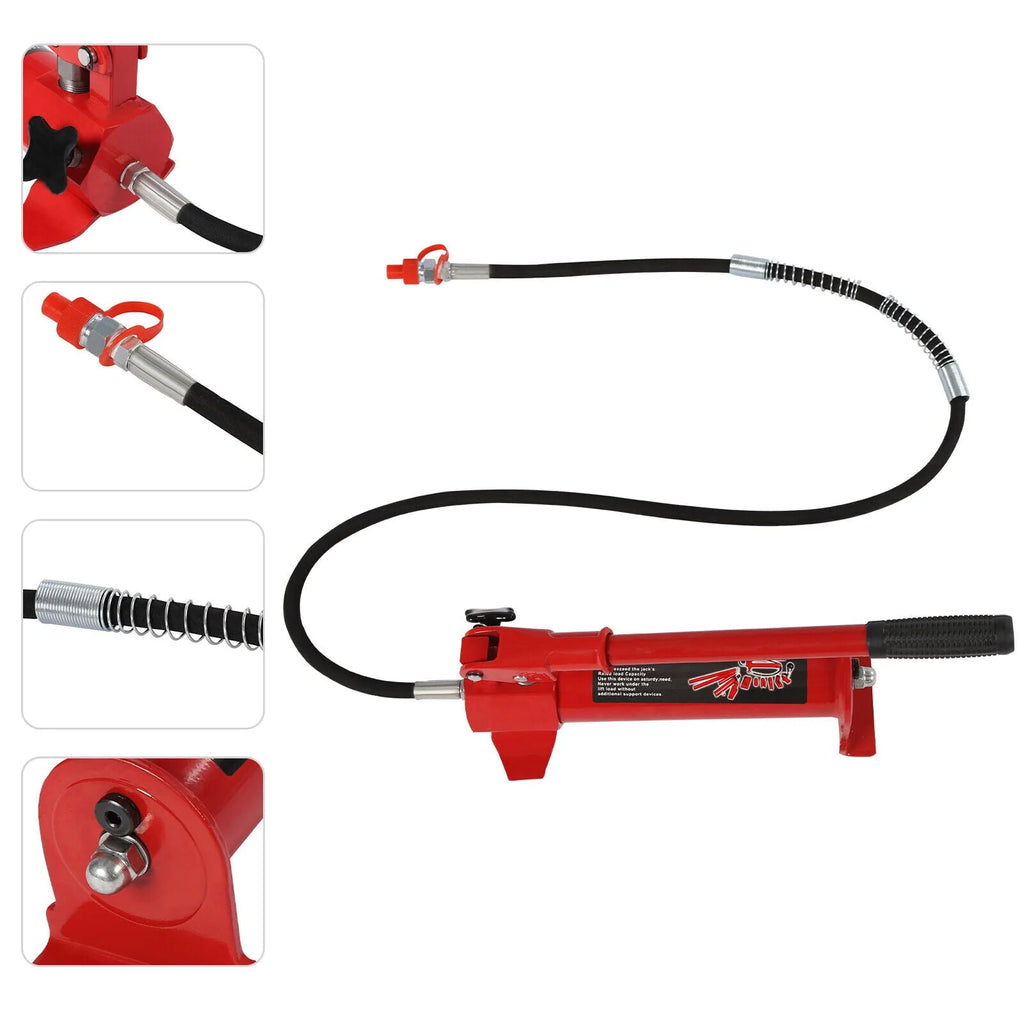 Replacement 4 Ton Hydraulic Jack Hand Pump Ram For Porta Power Body Shop Tool