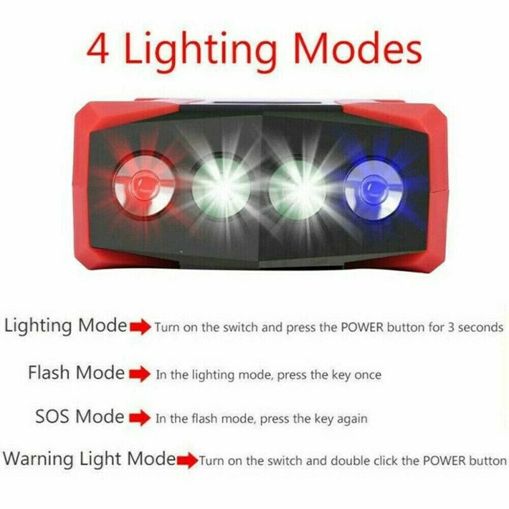Car Jump Starter, 99800mAh Portable Charger Power Bank with LED Flash Light