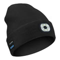 Bluetooth Beanie with Built-In LED Light and Wireless Speakers, Detachable Module