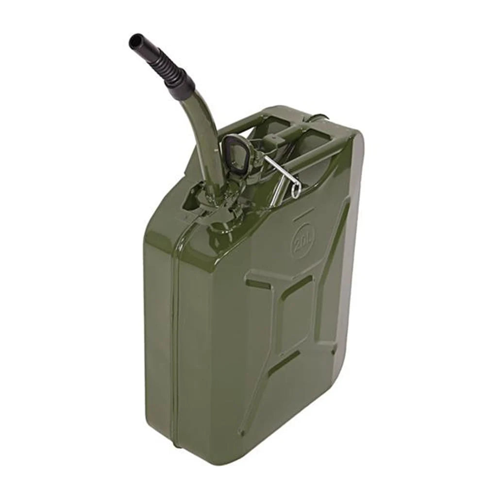 RONSHIN 20L 0.6mm Fuel Can Portable Steel Oil Can Petrol Diesel Storage Can For Fuels Gasoline