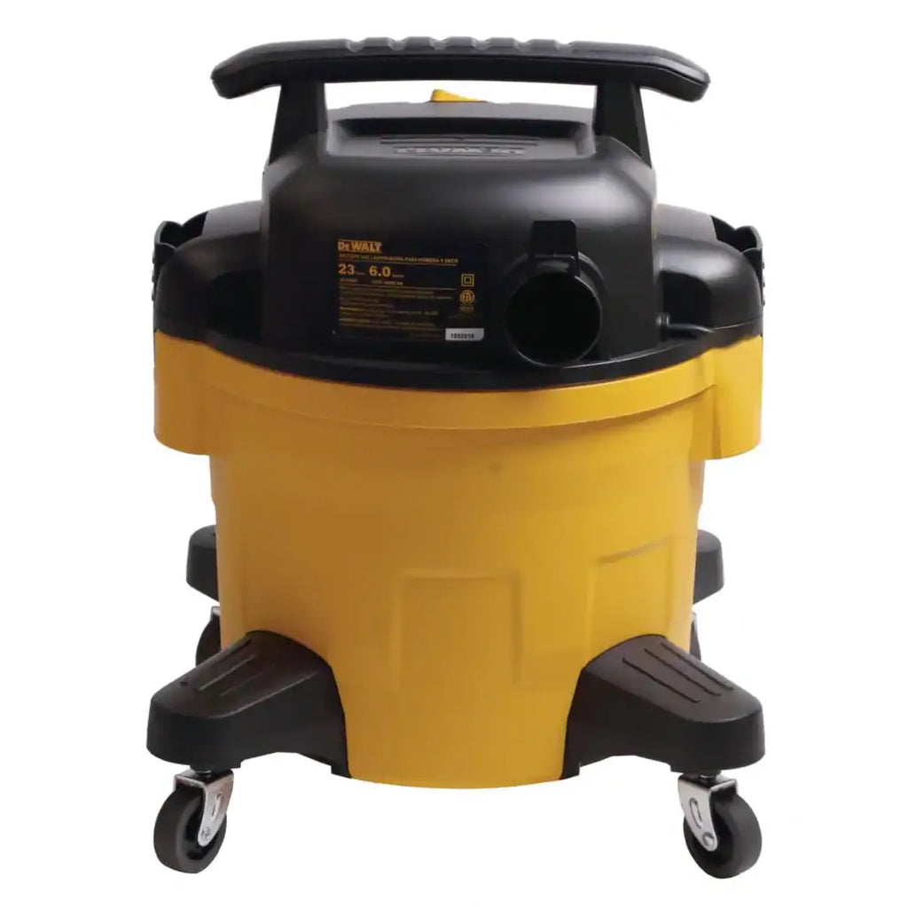 DW DXV06P 6 gallon Poly Wet/Dry Vacuum�� Yellow