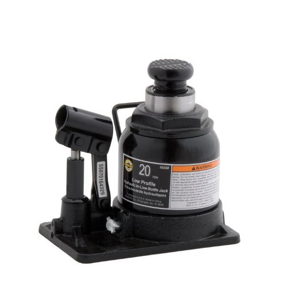 Omega Lift 10208 20 Ton In-Line Bottle Jack, Shorty