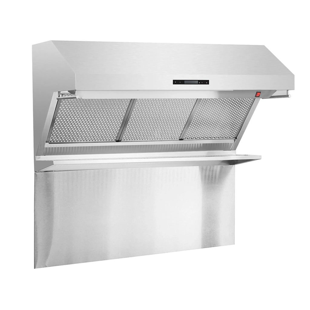 Savona - 48 Wall Mount Range Hood with Hybrid Filters & Back Splash