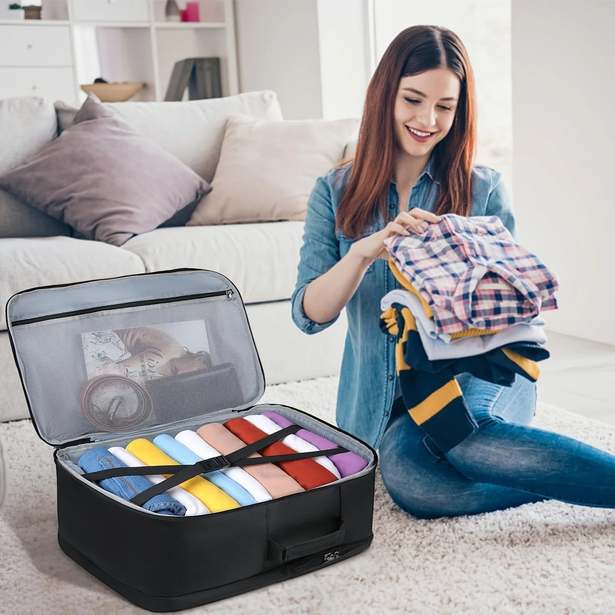 NUBILY 17-Inch Laptop Storage Travel Backpack