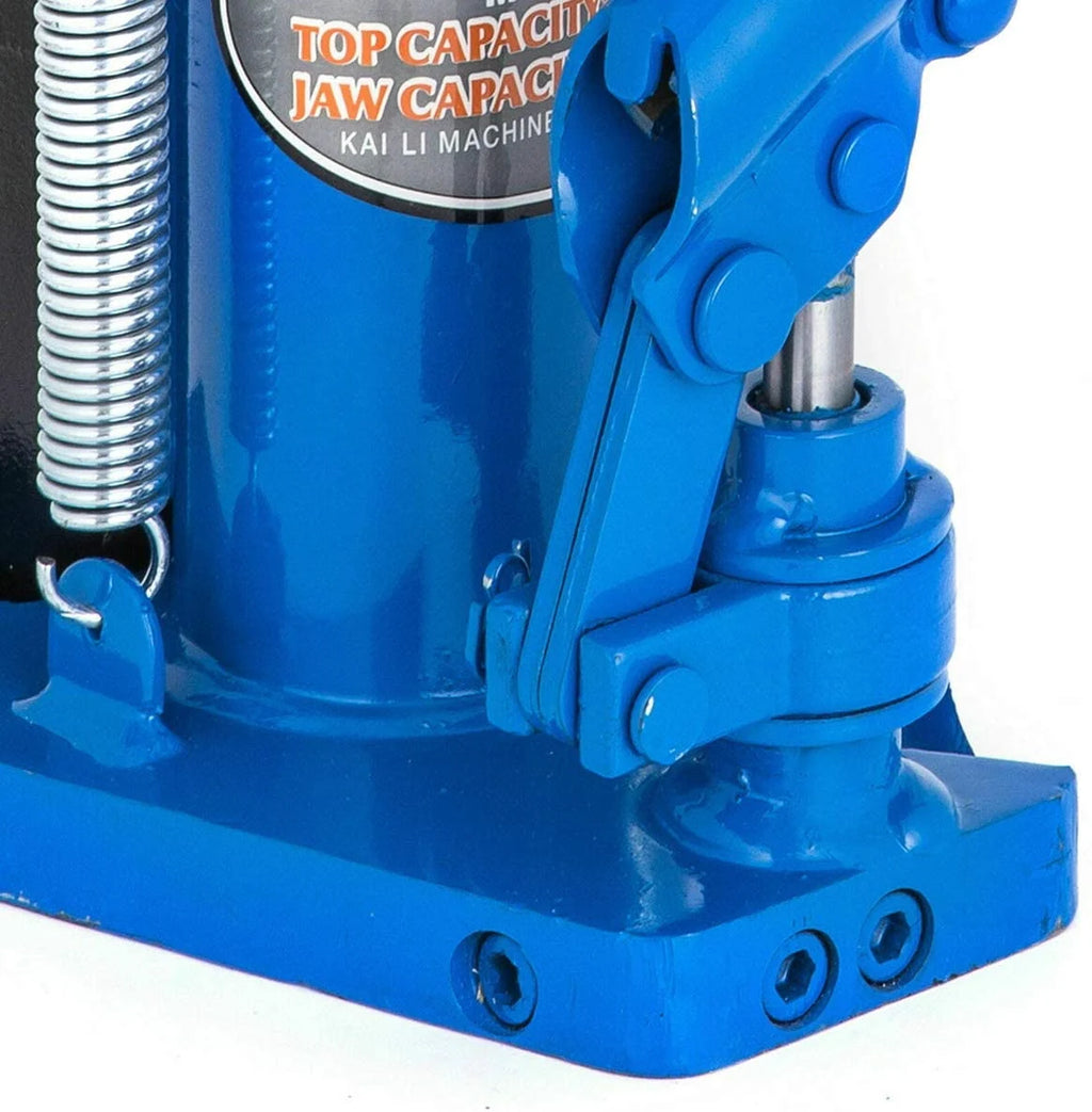 INTBUYING Hydraulic Machine Toe Jack Lift 2.5/5Ton Hydraulic Jack Ram Machine Stand Tool Oil Rigging