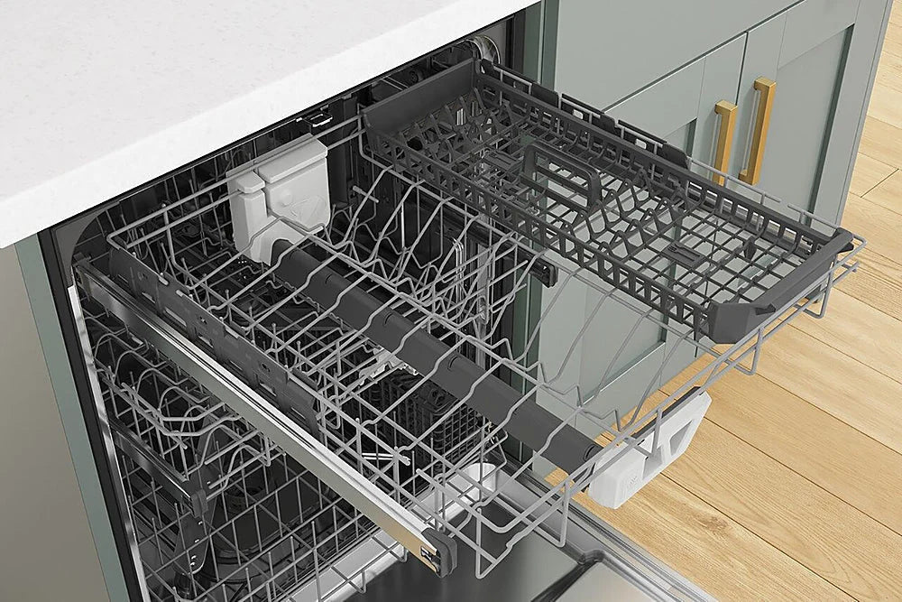 Whirlpool - 24 Top Control Built-In Dishwasher with Stainless Steel Tub, Large Capacity & 3rd Rack, 47 dBA - Stainless steel