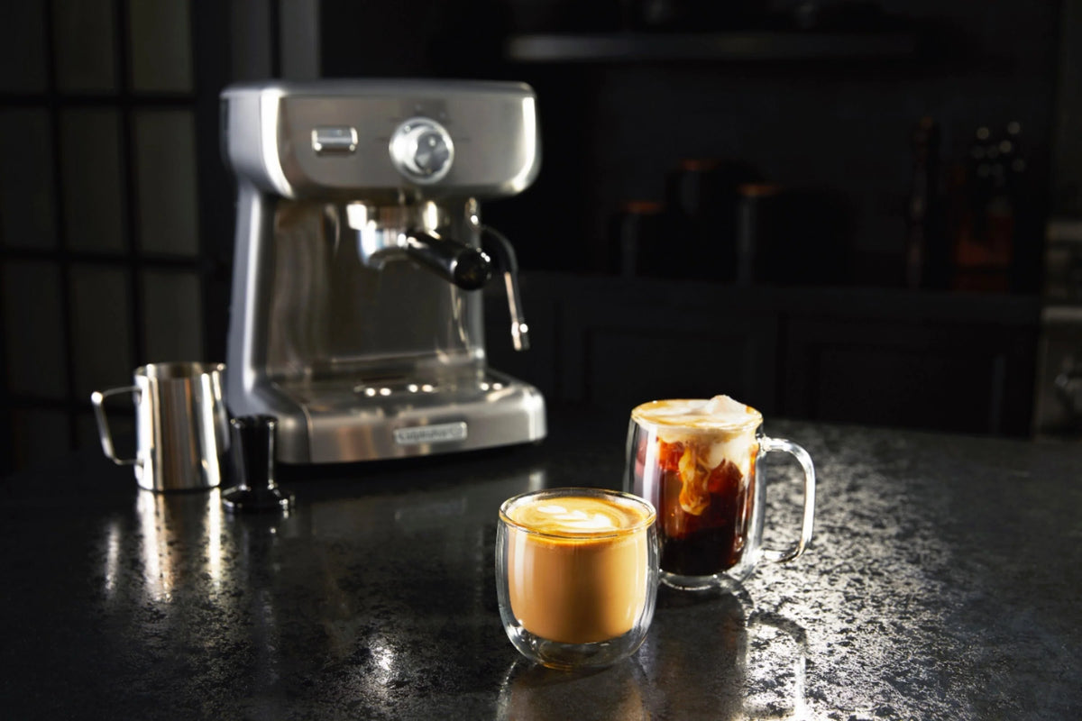 Calphalon 2090382 - Temp IQ Espresso Machine With Steam Wand - Stainless Steel