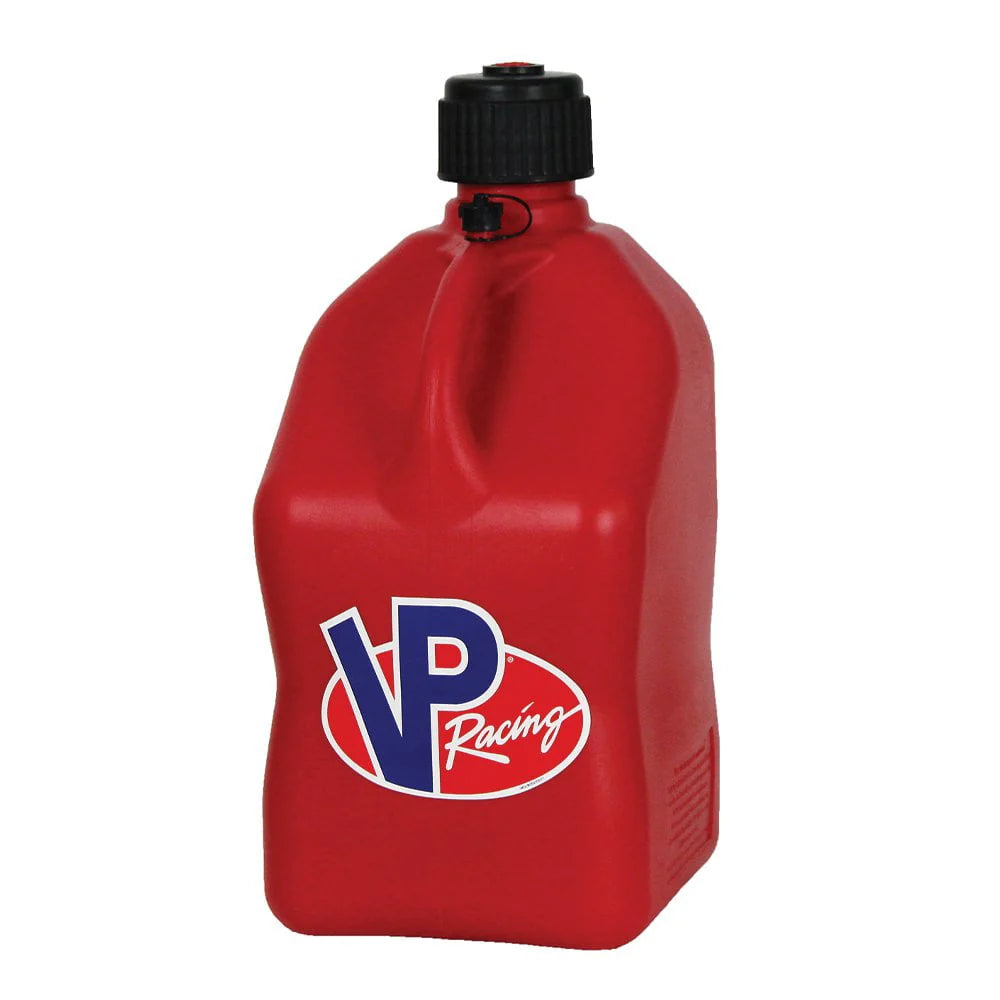 VP Racing Fuels Motorsport 5.5 Gal Utility Jug w/ Deluxe Hose, Red (4 Pack)