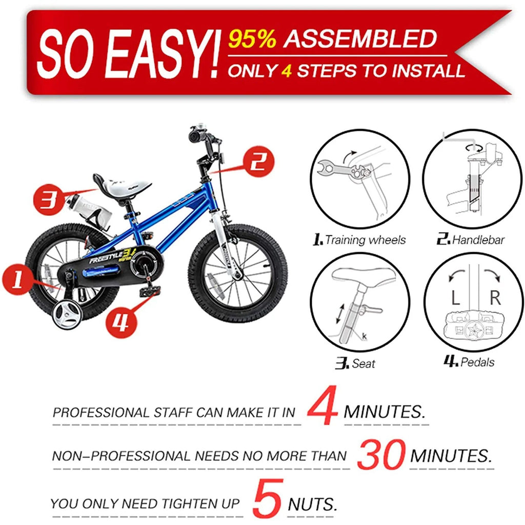 Royalbaby Freestyle Bicycle Multiple Colors