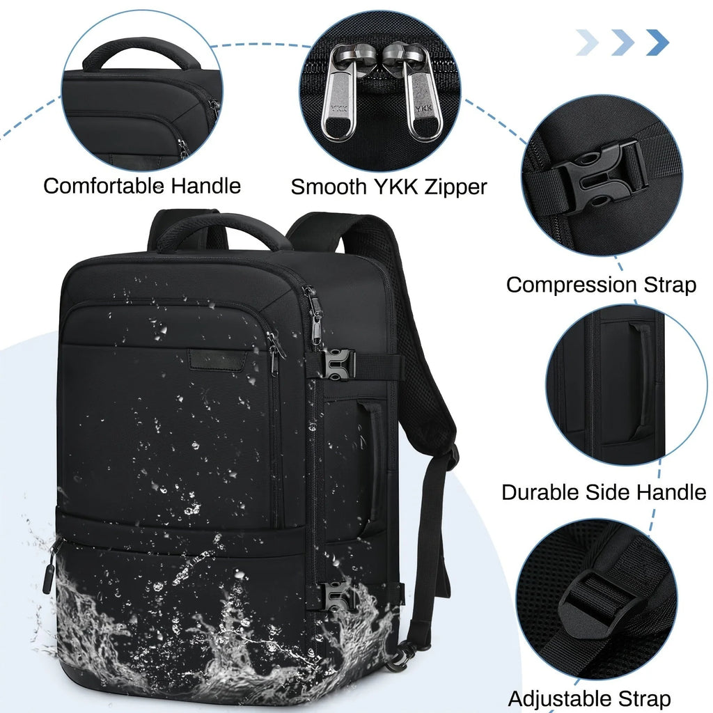 NUBILY 17-Inch Laptop Storage Travel Backpack