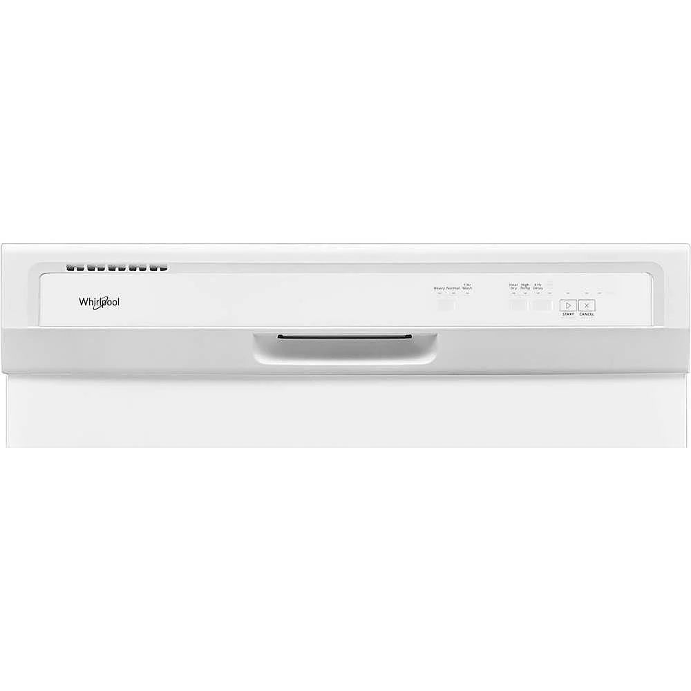 Whirlpool - 24 Tall Tub Built-In Dishwasher - White
