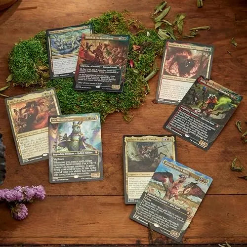 Magic: The Gathering Bloomburrow Commander Deck Bundle – Includes All 4 Decks (Animated Army  Family Matters  Peace Offering  and Squirreled Away)