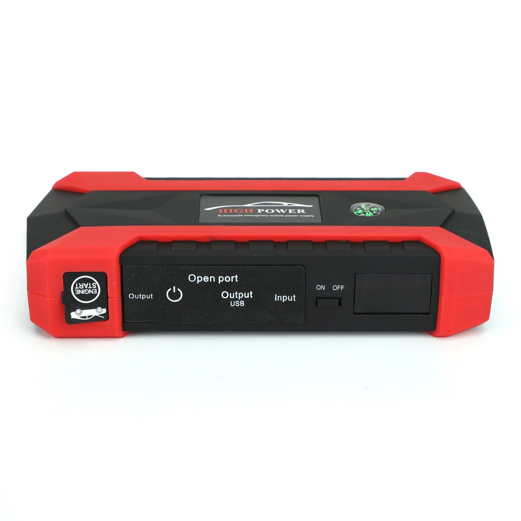 89800mAh 12V Car Jump Starter 4USB Charger Emergency Battery Power Bank Kit