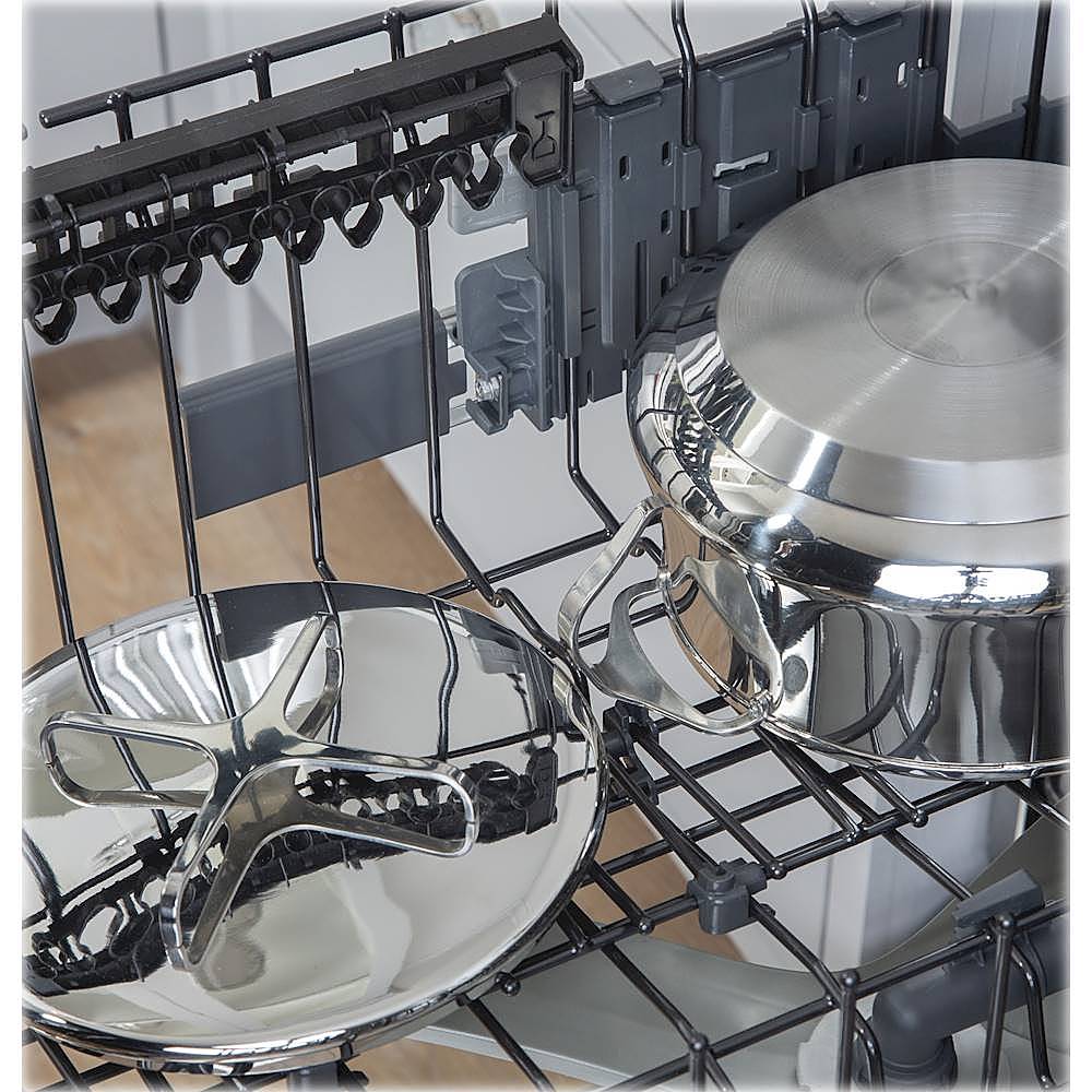 Café - 24 Top Control Tall Tub Built-In Dishwasher with Stainless Steel Tub - Matte white