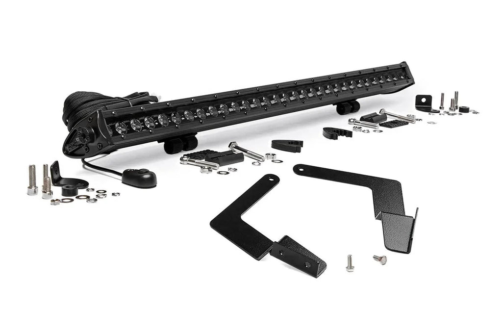 Rough Country 30 Black Series LED Bumper Kit for 16-23 Toyota Tacoma - 70668