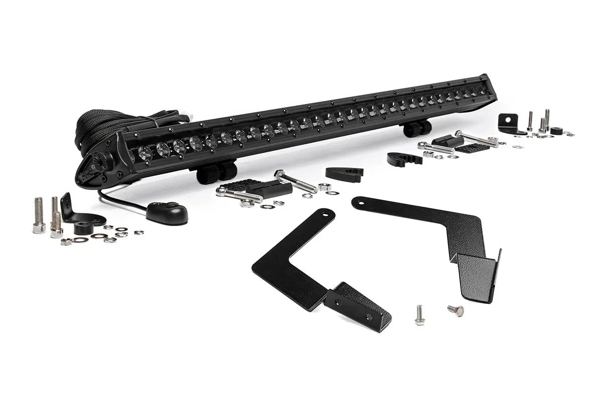Rough Country 30 Black Series LED Bumper Kit for 16-23 Toyota Tacoma - 70668