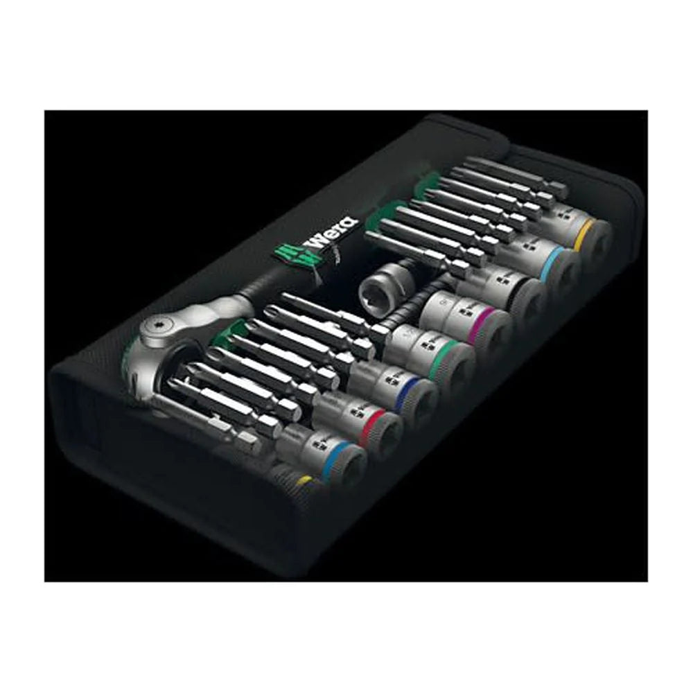 Wera Tools 29Pc 3/8In Drive 8100 Sb 9 Zyklop Speed Ratchet Set