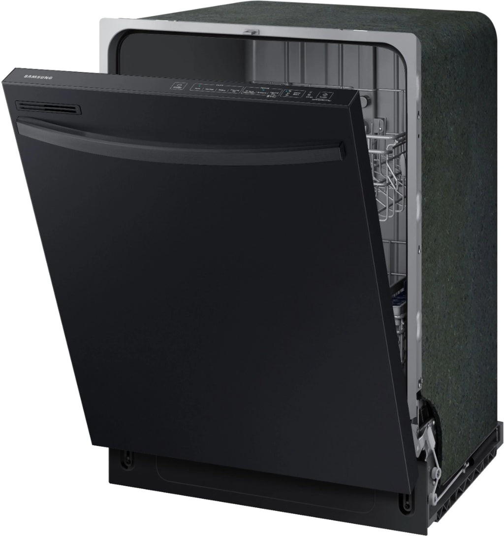Samsung - 24 Top Control Built-In Dishwasher - Black